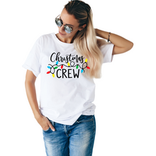 Load image into Gallery viewer, Christmas crew shirt, Custom Christmas shirt, Family Christmas shirt, Customized shirt for the family.