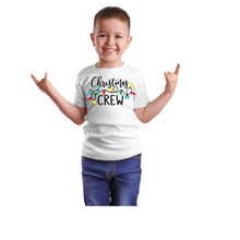 Load image into Gallery viewer, Christmas crew shirt, Custom Christmas shirt, Family Christmas shirt, Customized shirt for the family.