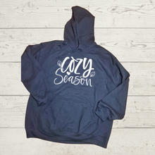 Load image into Gallery viewer, Cozy Season sweatshirt hoodie, Fall hoodie, Unisex hoodie.