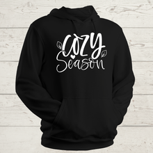 Load image into Gallery viewer, Cozy Season sweatshirt hoodie, Fall hoodie, Unisex hoodie.