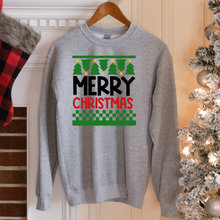 Load image into Gallery viewer, Merry Christmas sweatshirt, Christmas sweater, Custom sweatshirt, Crewneck sweater, Christmas gift.