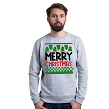 Load image into Gallery viewer, Merry Christmas sweatshirt, Christmas sweater, Custom sweatshirt, Crewneck sweater, Christmas gift.