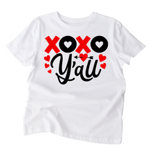 Load image into Gallery viewer, XOXO Y 'all Ladies T shirt, Custom shirt.