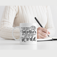 Load image into Gallery viewer, Custom coffee mug for mom, Gift for mom, Mother's day gift, Bonus mom gift, Ceramic coffee mug, Large coffee mug, Hot chocolate mug, Tea mug.