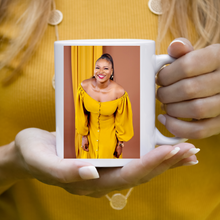 Load image into Gallery viewer, Custom mug personalized with picture and name, Photo mug, coffee mug, Hot chocolate mug.