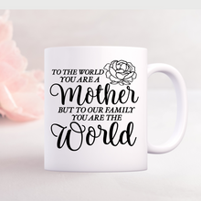 Load image into Gallery viewer, Custom coffee mug for mom, Gift for mom, Mother's day gift, Bonus mom gift, Ceramic coffee mug, Large coffee mug, Hot chocolate mug, Tea mug.