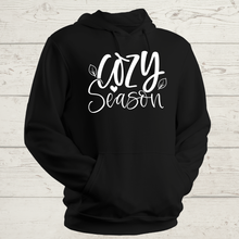 Load image into Gallery viewer, Cozy Season sweatshirt hoodie, Fall hoodie, Unisex hoodie.
