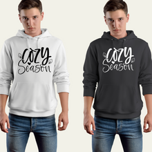 Load image into Gallery viewer, Cozy Season sweatshirt hoodie, Fall hoodie, Unisex hoodie.
