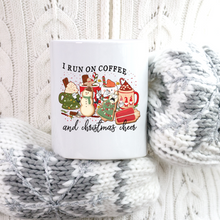 Load image into Gallery viewer, Custom Christmas coffee mug, Ceramic coffee mug, Custom Coffee mugs, Gifts idea, Gift for mom.
