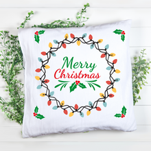 Load image into Gallery viewer, Christmas throw pillow cover, Holiday pillowcase, Couch pillow cover, Custom Christmas chair  pillow case.
