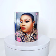 Load image into Gallery viewer, Custom mug personalized with picture and name, Photo mug, coffee mug, Hot chocolate mug.
