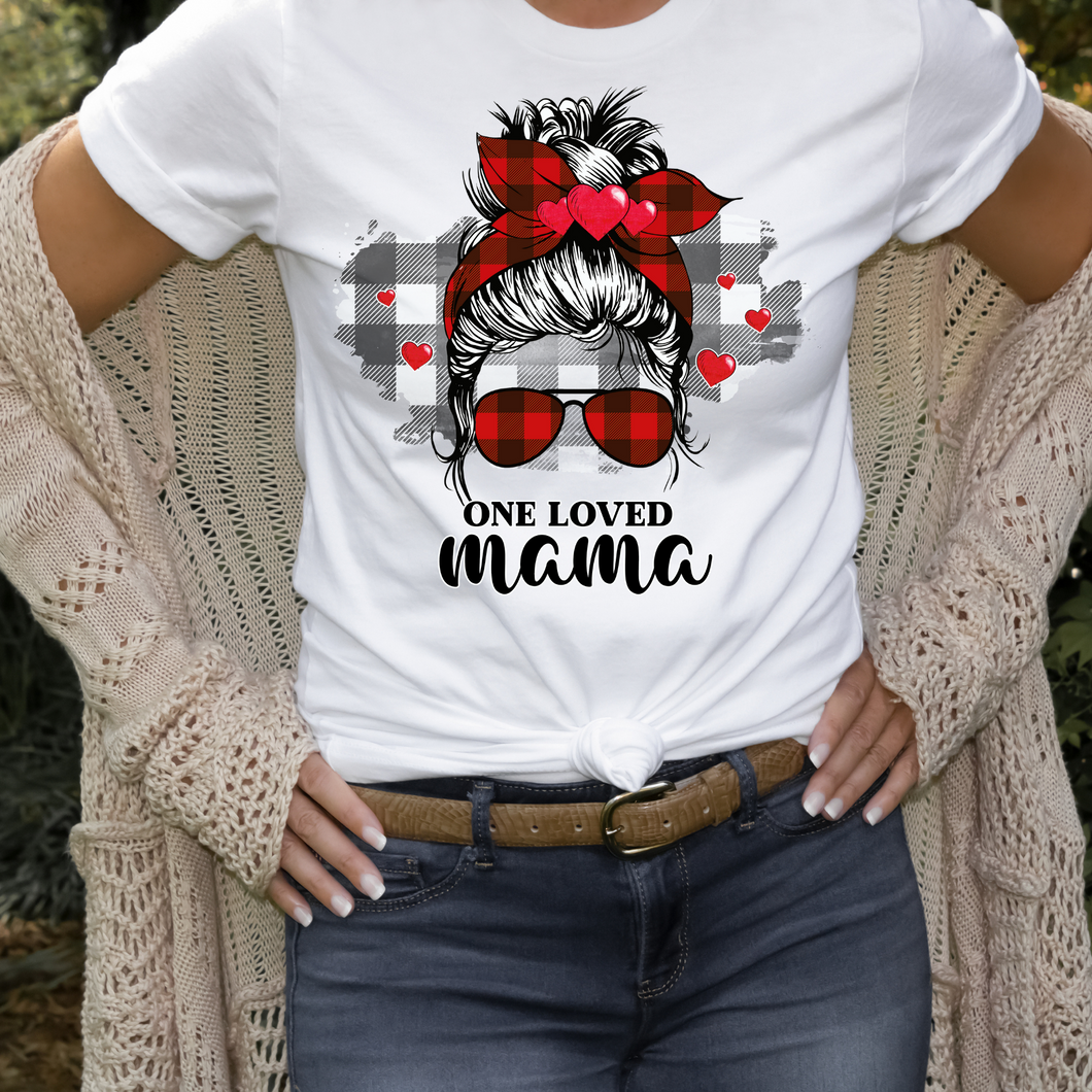 One Blessed Mama Custom shirt, Ladies T shirt.